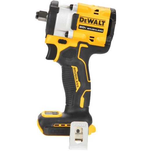 DEWALT ATOMIC 20V MAX Brushless 1/2 In. Cordless Impact Wrench with Hog Ring Anvil (Tool Only)